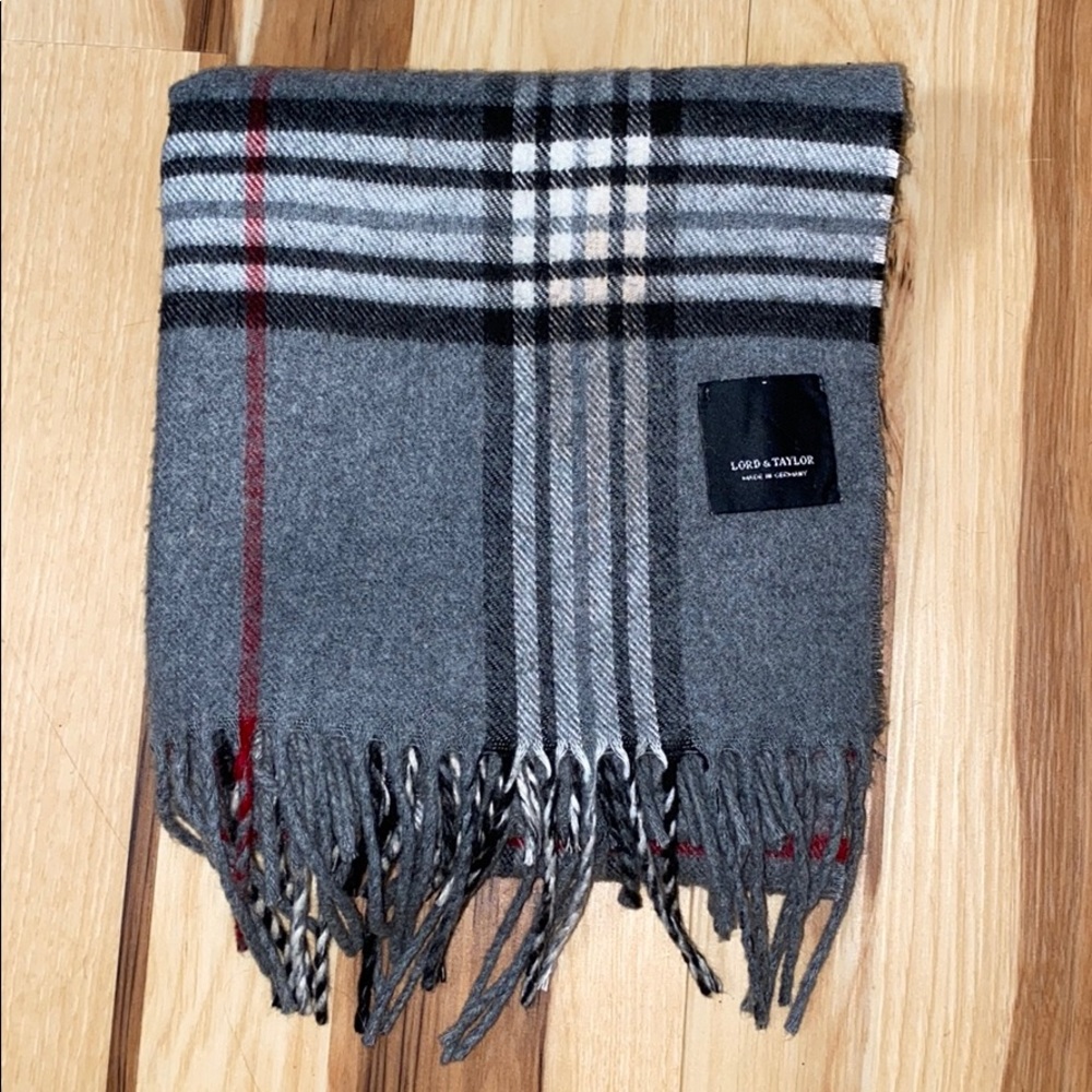 Lord & Taylor Plaid Scarf